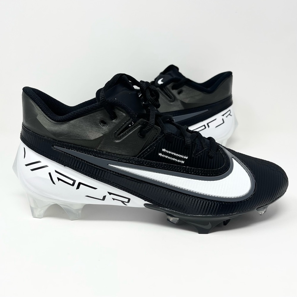 Nike Vapor Edge Elite 360 2 Black White Football Cleats Men’s Sz 10 (DA5457-001)